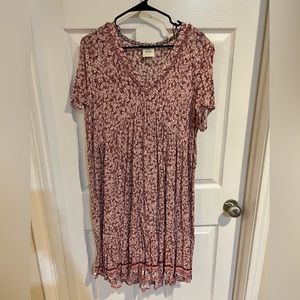 Women’s dress. Knox rose. Size Lg
